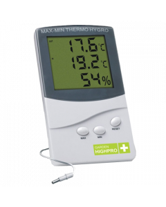 Termohigrômetro Medium - Mede a temperatura e a umidade do ambiente