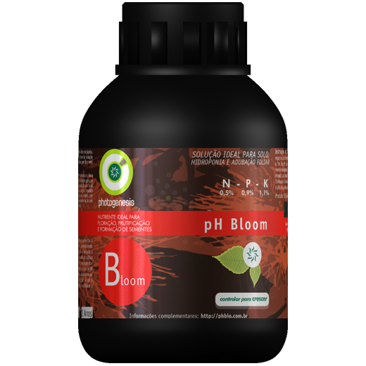 pH Bloom - Novo fertilizante da linha pH Series da empresa Photogenesis Biotecnologia